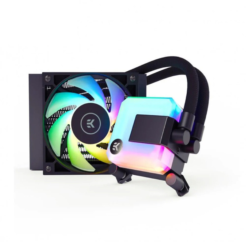 EKWB EK-AIO 120 D-RGB CPU Cooler - Black - مبرد